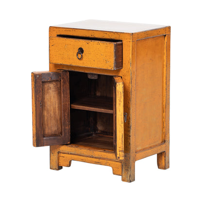 Yellow Small Bedside Cabinet from Shandong