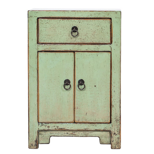 Light Green Small Bedside Cabinet from ShanDong