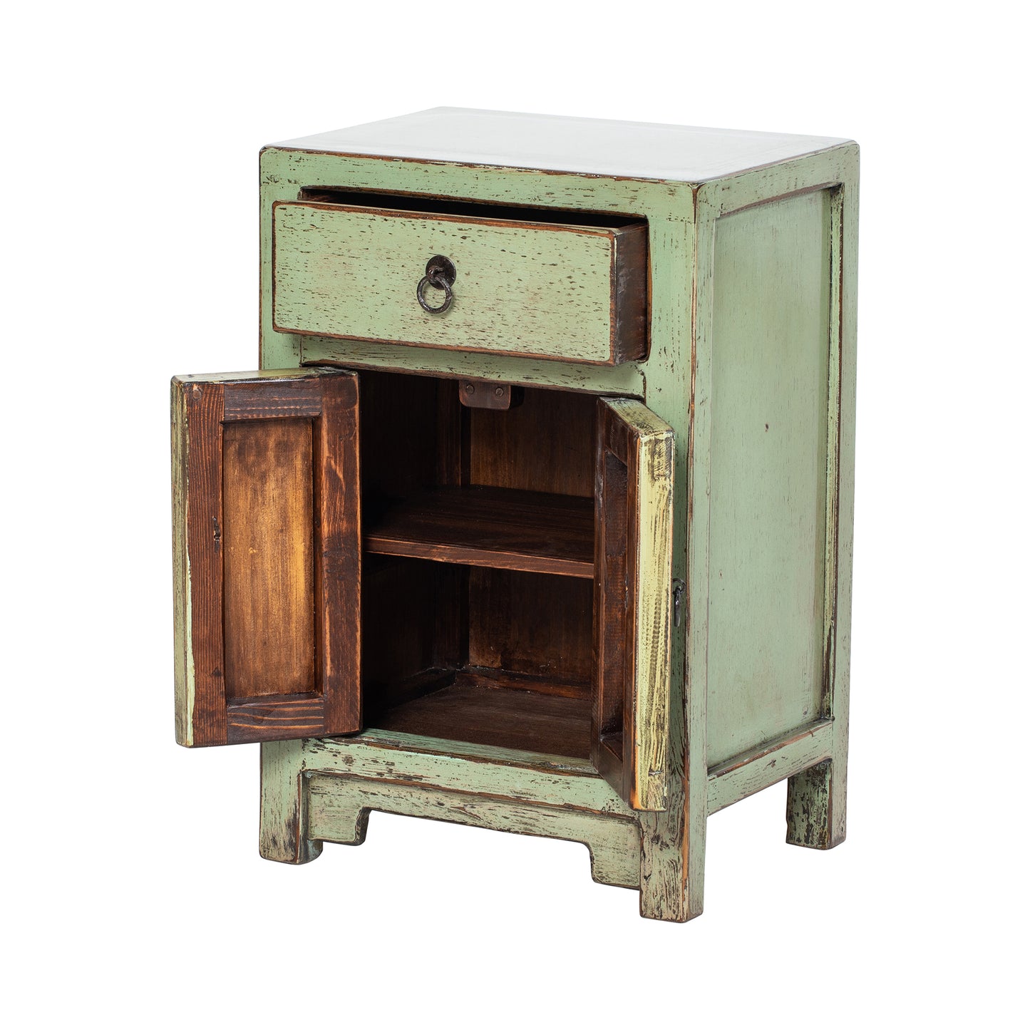 Light Green Small Bedside Cabinet from ShanDong