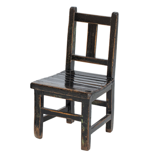 Small Black Painted Chair from China 02