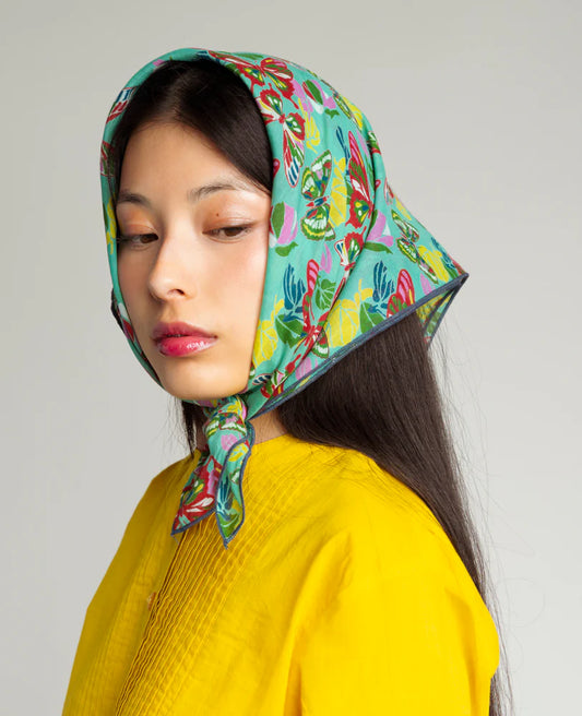 Les Touristes Square Scarf - Holy Bisquay