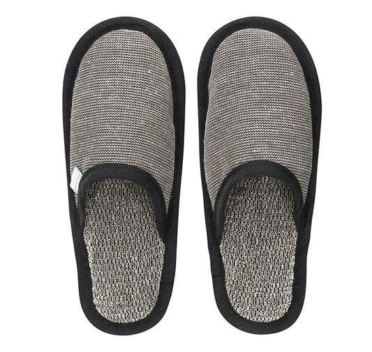 Terry Linen Slippers  - Size Small 27cm