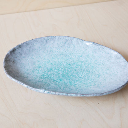 Aqua Splash oval plate-24cm - Rouge