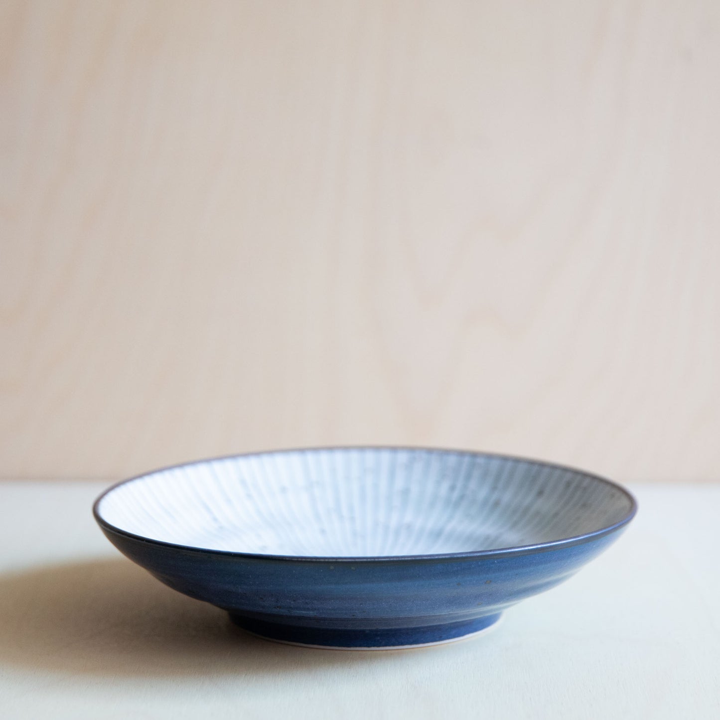 Tokusa Glaze Ceramic Pasta Bowl