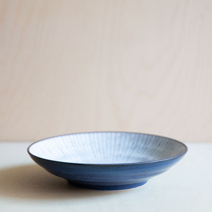 Tokusa Glaze Ceramic Pasta Bowl