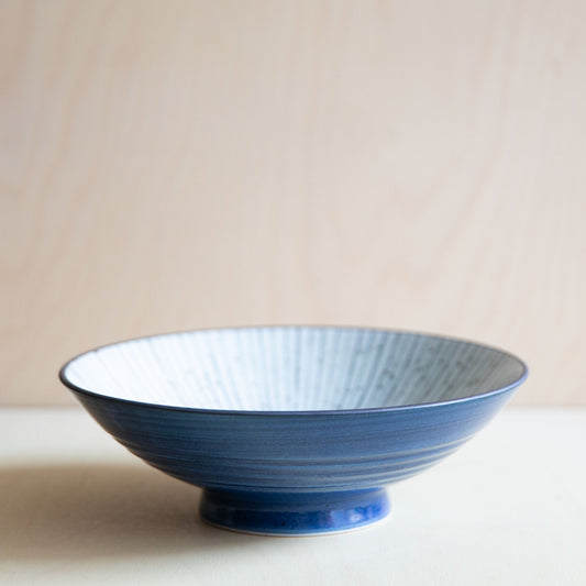 Tokusa Glaze Serving Bowl