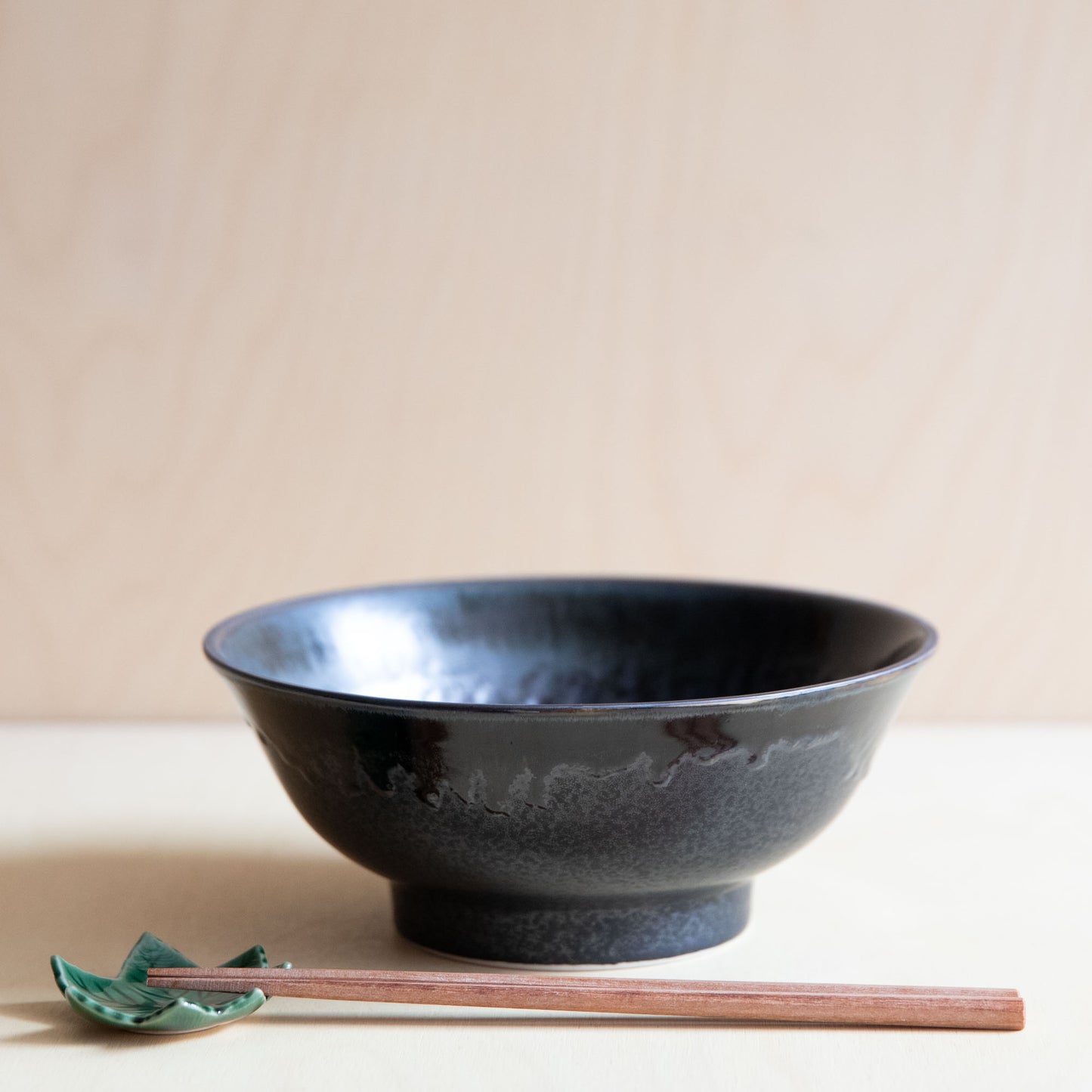 Black Glaze Noodle Bowl
