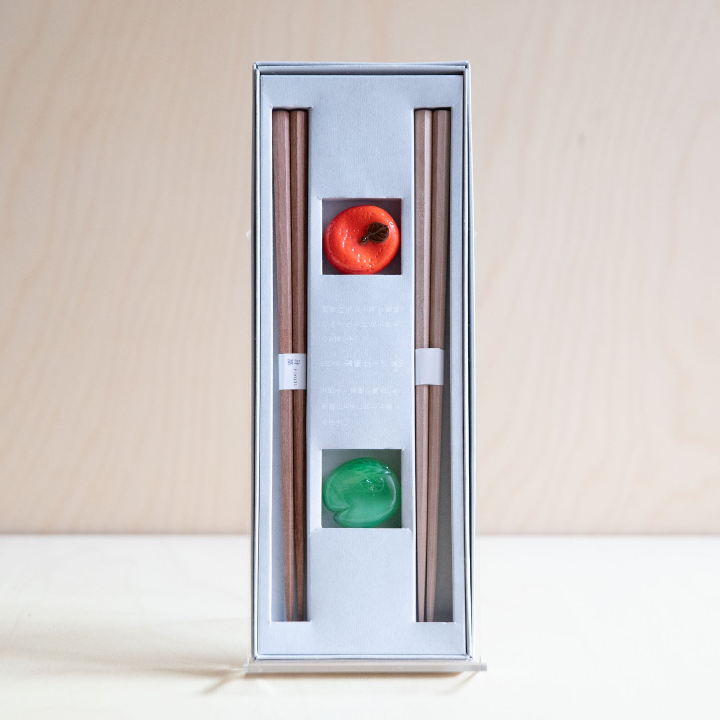 Chopstick set - Mandarin & Plum