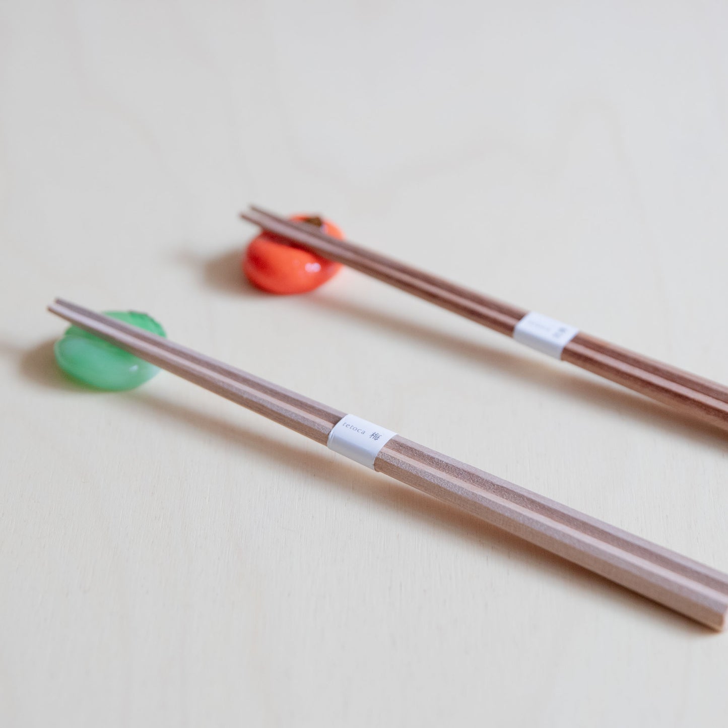 Chopstick set - Mandarin & Plum