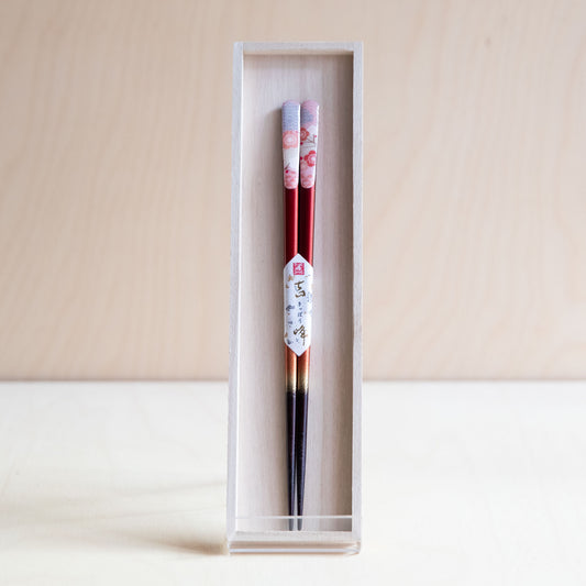 Fukuju Chopstick Red