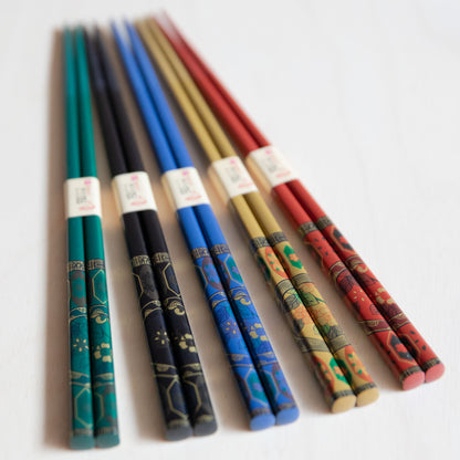 Chopstick Set - 5 Kutani