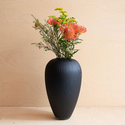 Hand Carved Vase - Large