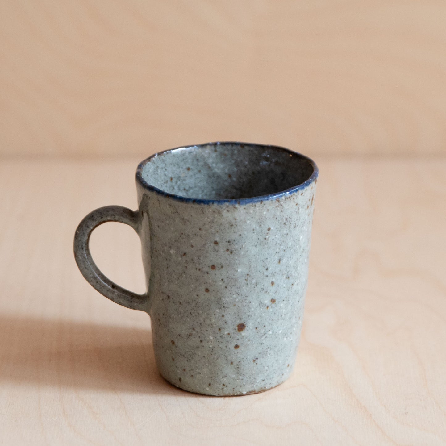 Course Clay Teacup with Blue Ivy 04 by Zhang Min