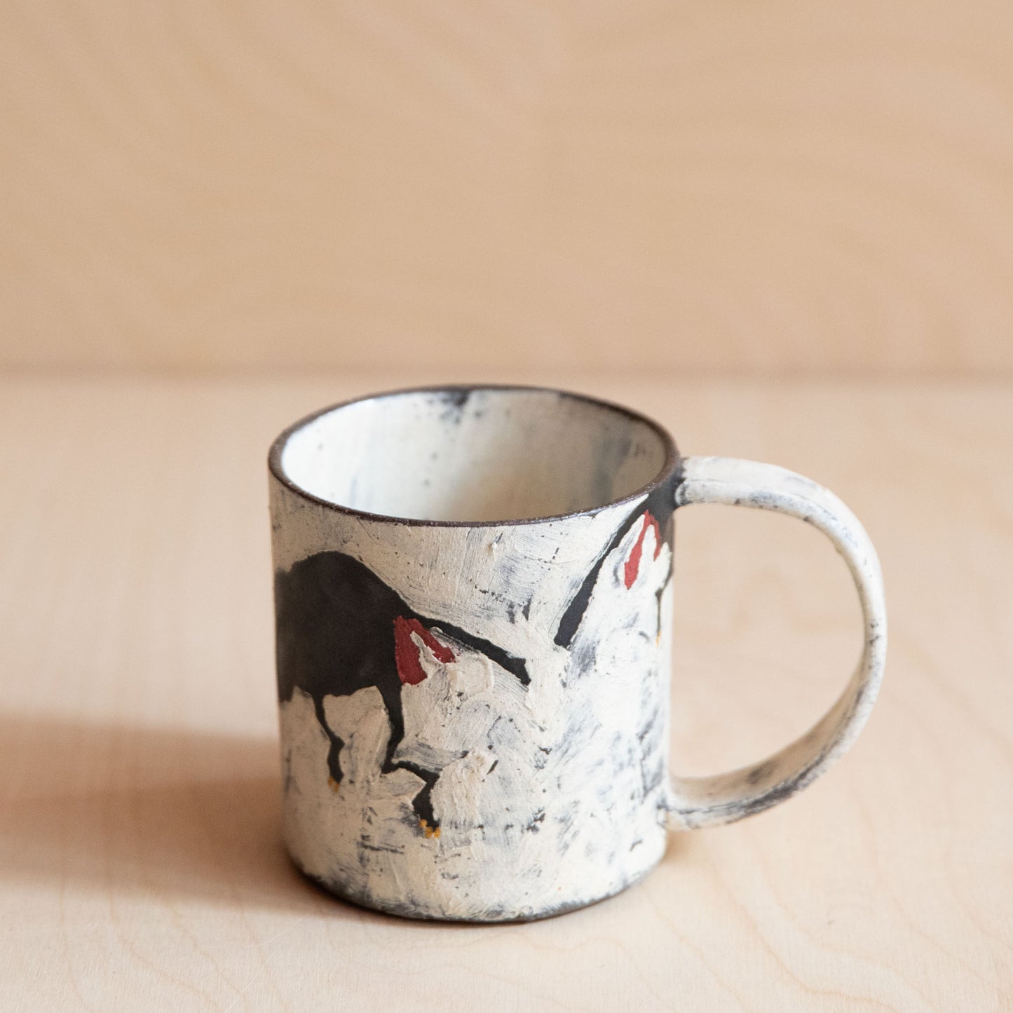 Black Cat Ceramic Mug