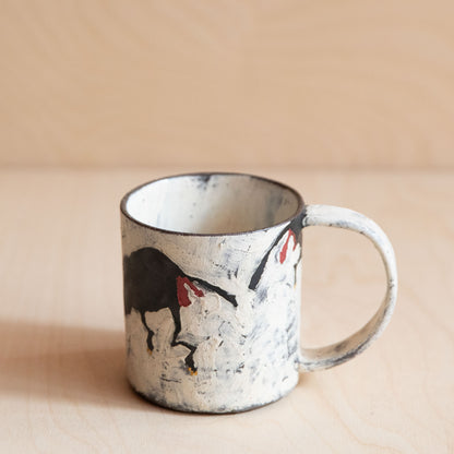 Black Cat Ceramic Mug