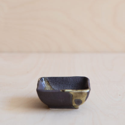 Yuzu Brown Square Dish