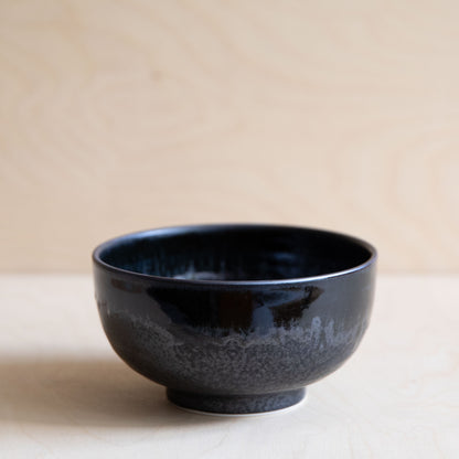 Black Glaze Udon Bowl
