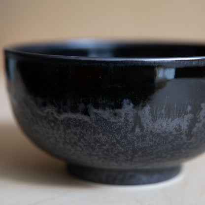Black Glaze Udon Bowl