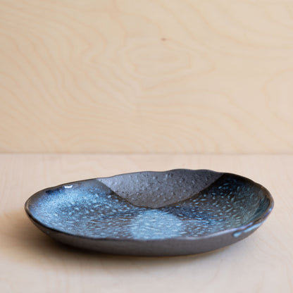 Storm Uneven Oval Plate