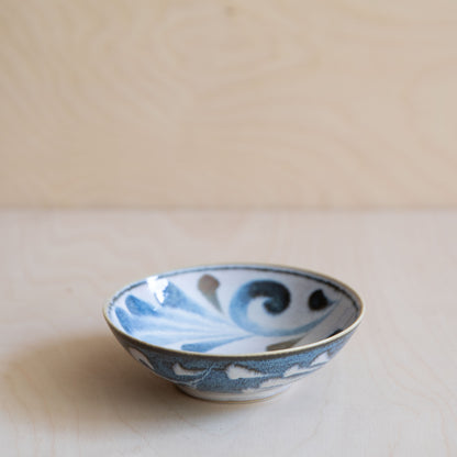 Blue & Brown Small Bowls - Blue and Brown Arabesque