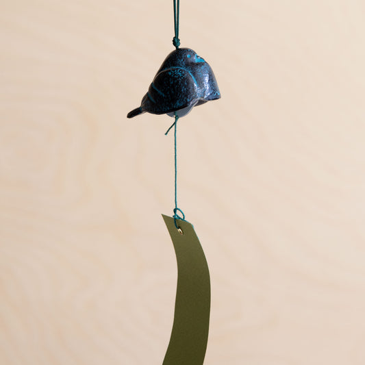 Japanese Cast Iron Wind Bell - Bird