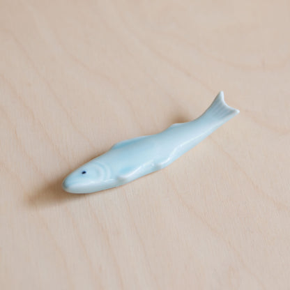 Blue Mackerel Chopstick Rest