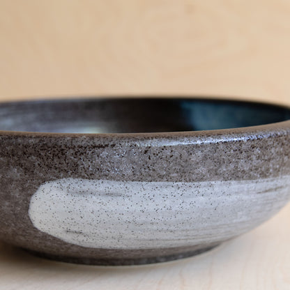 Gold Brushstroke Thick Edge Bowl