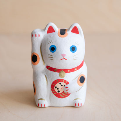 Maneki Neko Daruma - Calico