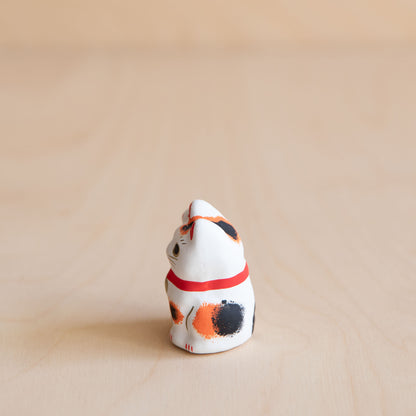 Maneki Neko Calico - Tricoloured, Good Fortune