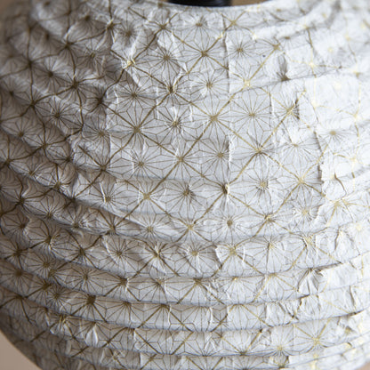 Lokta paper lampshade - Gold Japanese star
