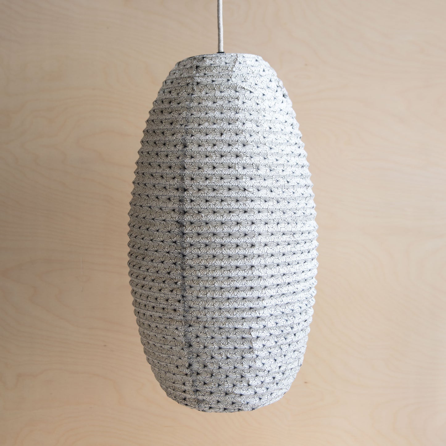 Lokta paper lampshade - Long Japanese star raven