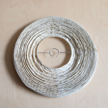 Lokta paper lampshade - Long Japanese star gold