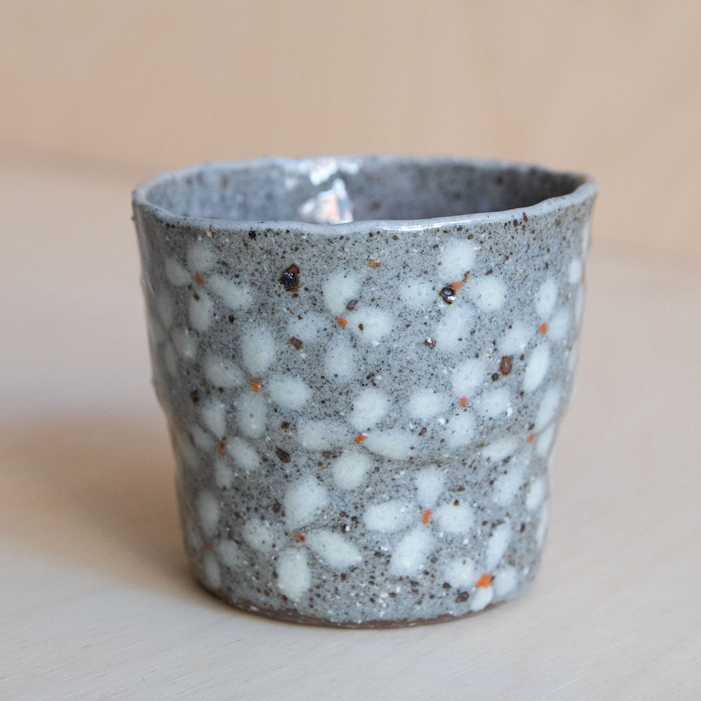 Course Clay Cups with Flowers 03 by Zhang Min