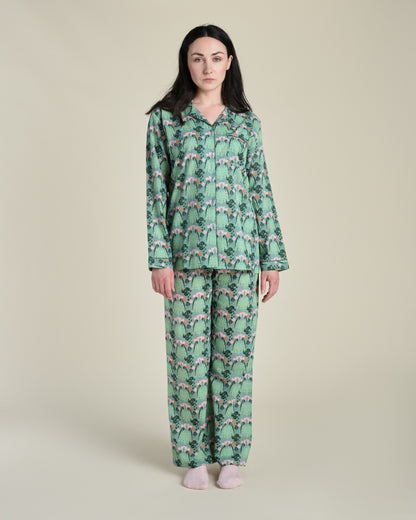 Les Touristes Cotton Pyjamas - William Sage Green