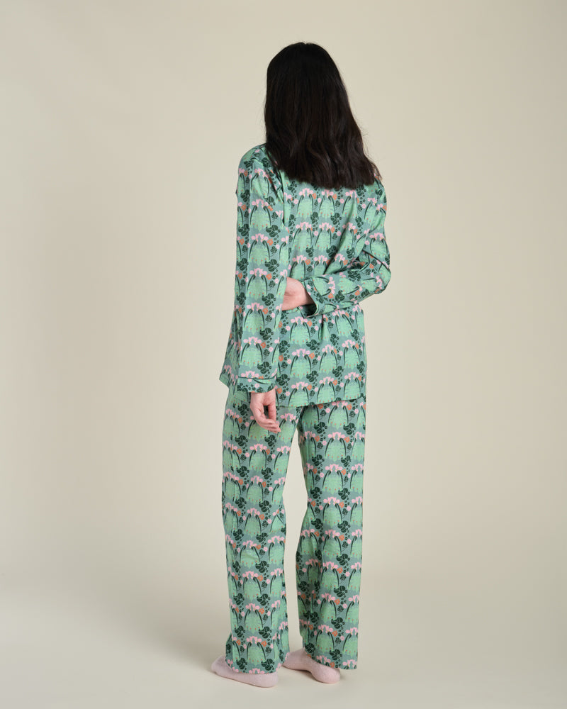 Les Touristes Cotton Pyjamas - William Sage Green