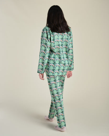 Les Touristes Cotton Pyjamas - William Sage Green