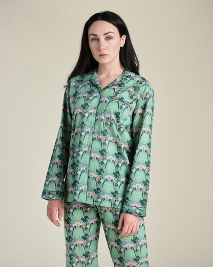 Les Touristes Cotton Pyjamas - William Sage Green