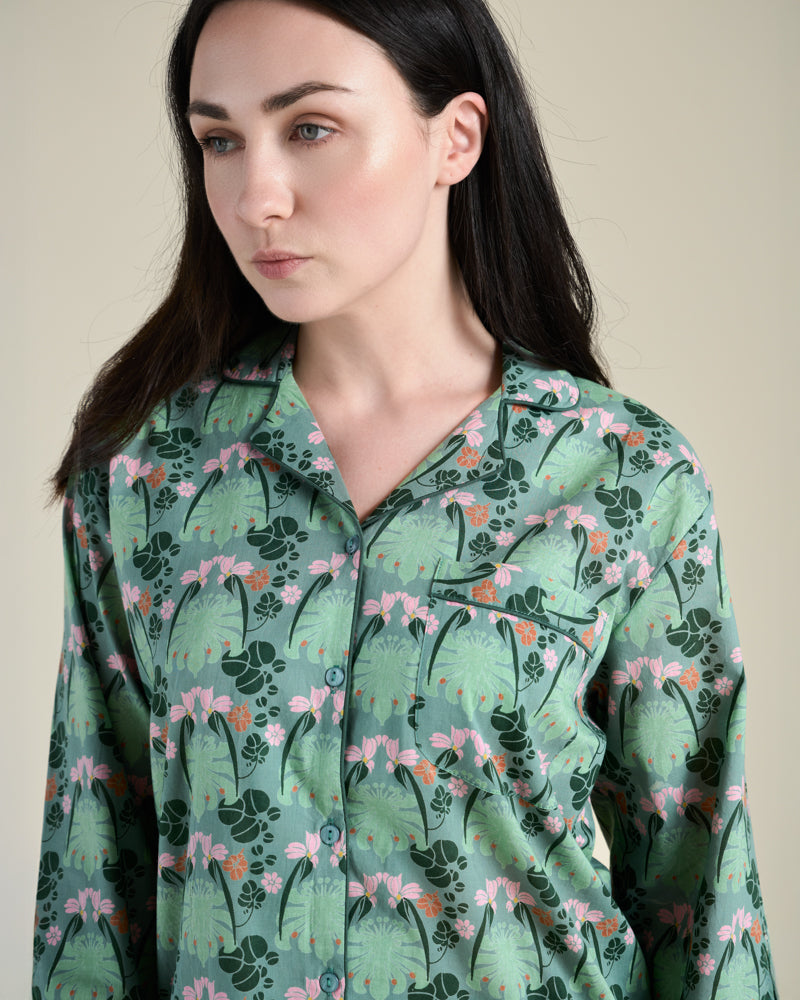 Les Touristes Cotton Pyjamas - William Sage Green