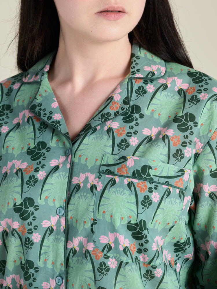 Les Touristes Cotton Pyjamas - William Sage Green