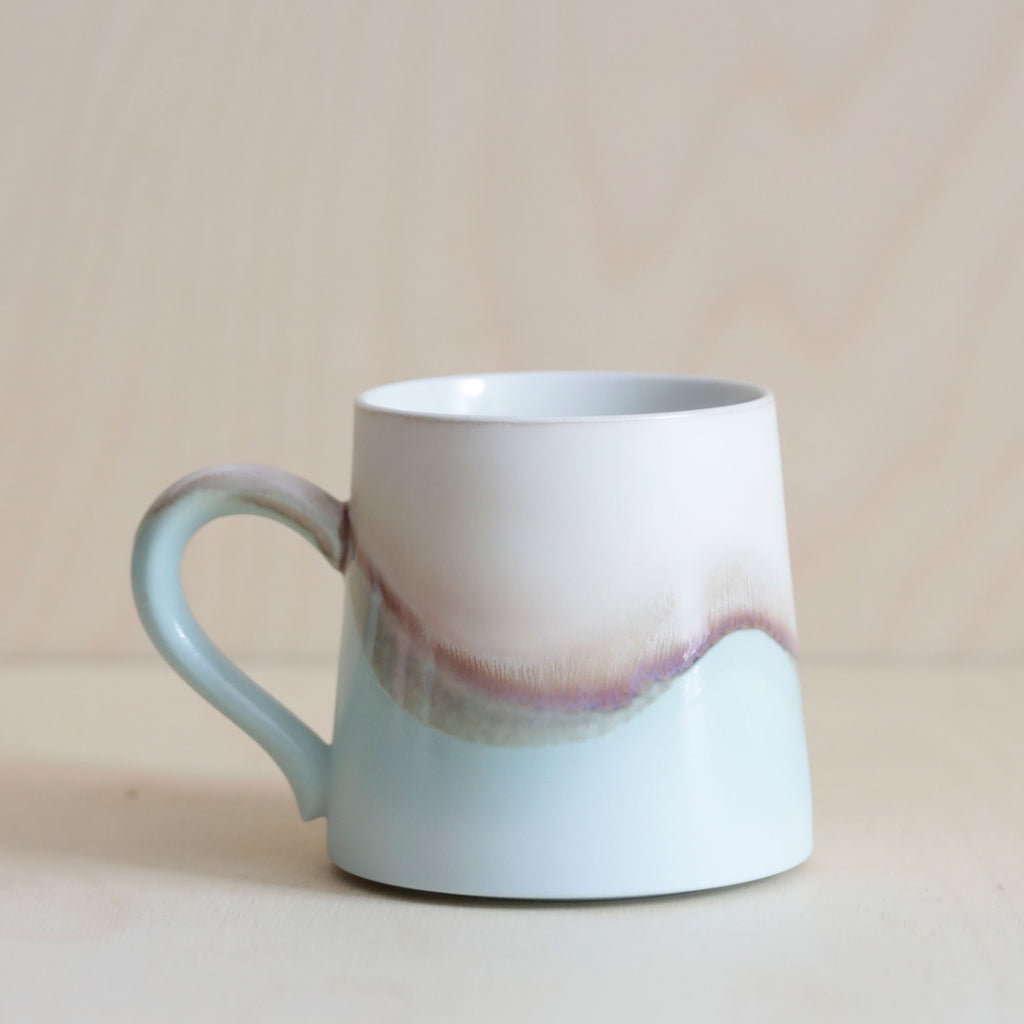 Porcelain Jade&White Glaze Mug