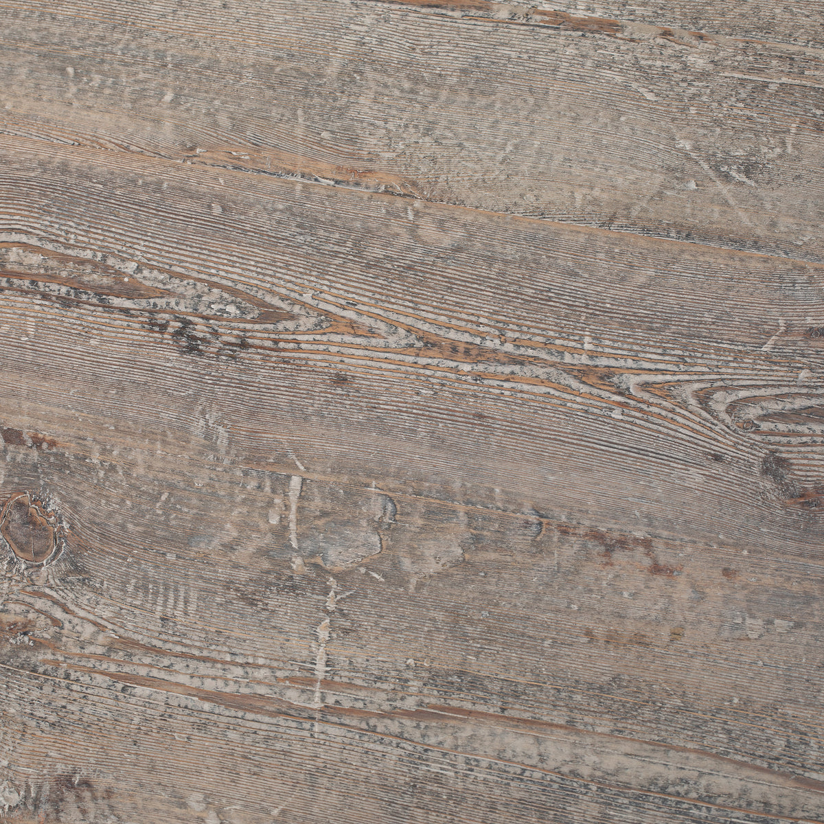 Close-up of  textured Elmwood on vintage Chinese Coffee table