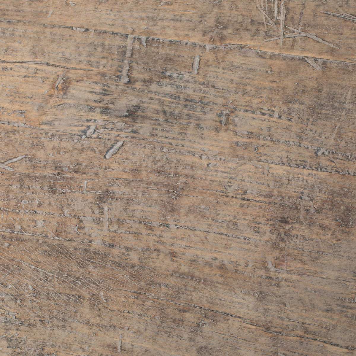 Close-up of texture of elmwood vintage coffee table