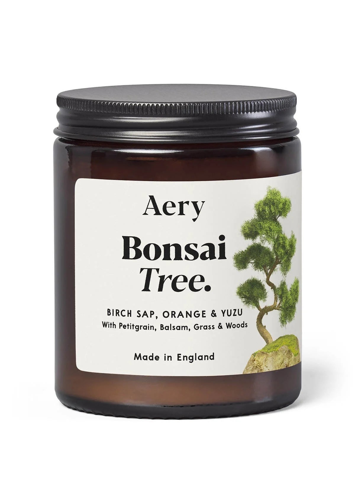 bonsai tree sap Bonsai Scented Jar Candle