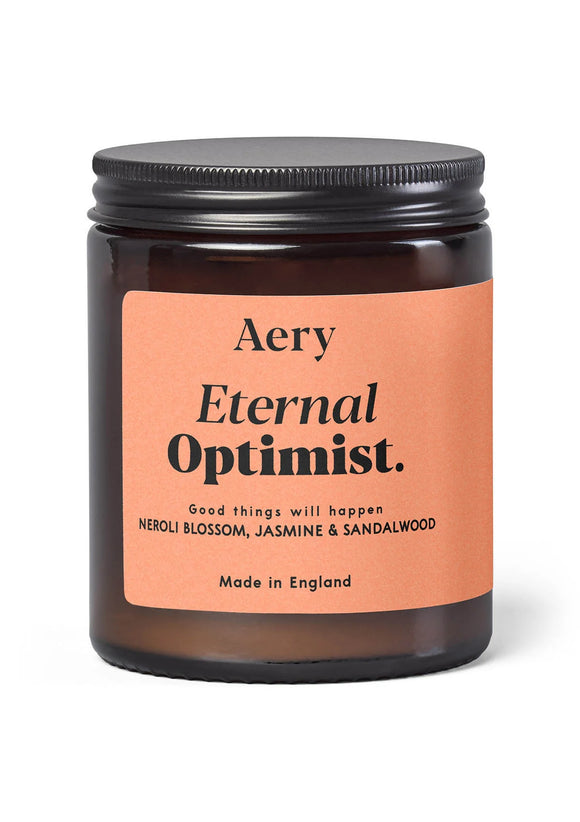 Eternal Optimist Scented Jar Candle - Neroli Blossom Jasmin and Sandalwood