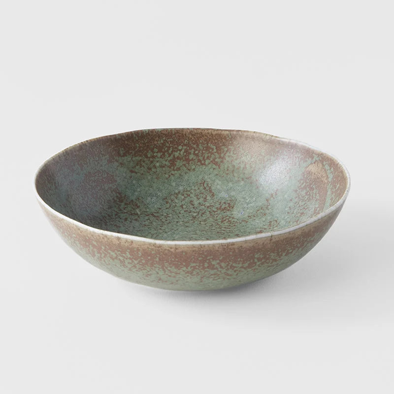 Green Oval Bowl