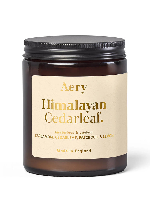 Himalayan Cedarleaf Scented Jar Candle - Cedar Patchouli and Lemon