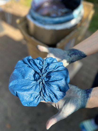Shibori & Indigo dyeing workshop Sun Nov 7th 11.30 - 2.00 pm