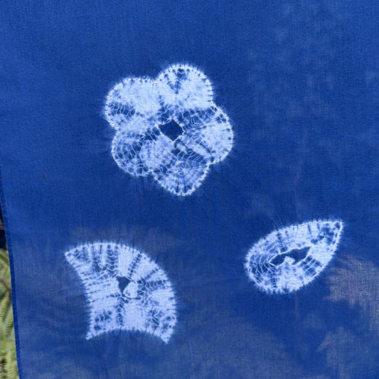 Shibori & Indigo dyeing workshop Sun Oct 11th 2pm - 4.30pm