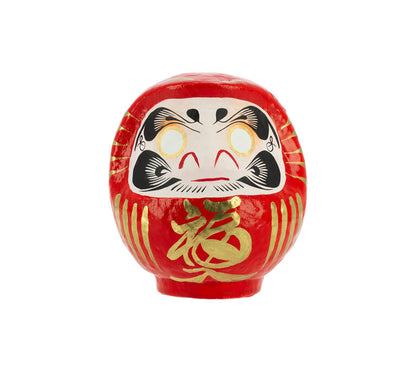 Large Red Traditional Daruma - Good Fortune