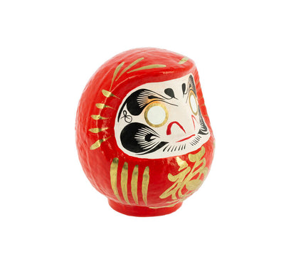 Large Red Traditional Daruma - Good Fortune
